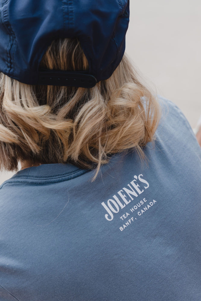 Jolene's Tea Shirt Whisky Blue