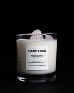 Camp Four 9 oz Crystal Infused Candle - Jolene's Tea House